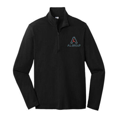 A.L. Group - PosiCharge ® Tri Blend Wicking 1/4 Zip Pullover Thumbnail