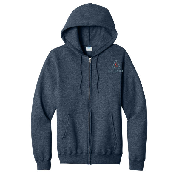 A.L. Group - Core Fleece Full Zip Hooded Sweatshirt Thumbnail
