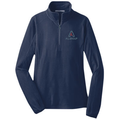 A.L. Group - Ladies Microfleece 1/2 Zip Pullover Thumbnail