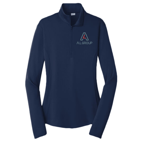 A.L. Group - Ladies PosiCharge ® Competitor ™ 1/4 Zip Pullover Thumbnail