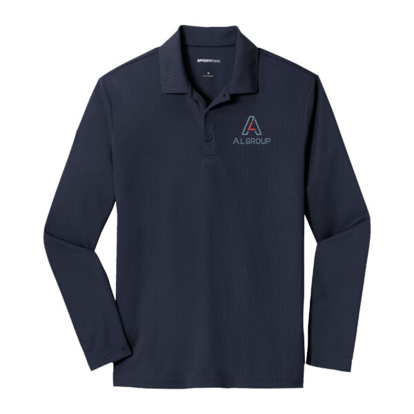 A.L. Group - PosiCharge ® RacerMesh ® Long Sleeve Polo Thumbnail