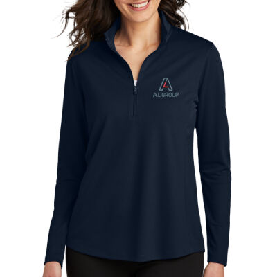 A.L. Group - Ladies Dry Zone ® UV Micro Mesh 1/4 Zip Thumbnail
